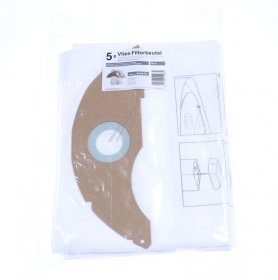 Starmix Vacuum Cleaner Bags - 454870 Fbv 22-5pack (only For Ecraft - 22l Container)