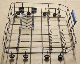 Dish Basket - 37013293 Lowerbasket Gr- 2foldable Combs-p hnd-in [Vestel]