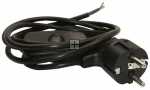 Compatible Eurocable With Blank End - Netzkabel 3polig Mit Schnu Rschalter 1 5m