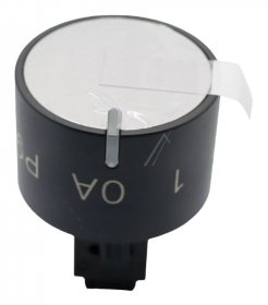 Control Knob - 9072315 Retractable Knob 38 Black-inox Hb 10400c [Amica]