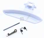 Compatible Door Handles - Door Handle White Victoria Alternative For Aeg 4055392858