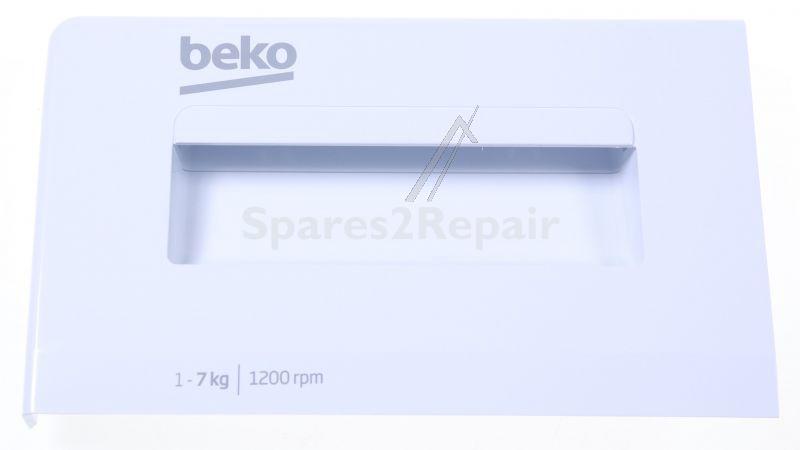 Detergent Dispenser Cover - 1912504126 C00930798 Drawer Panel [Arcelik]