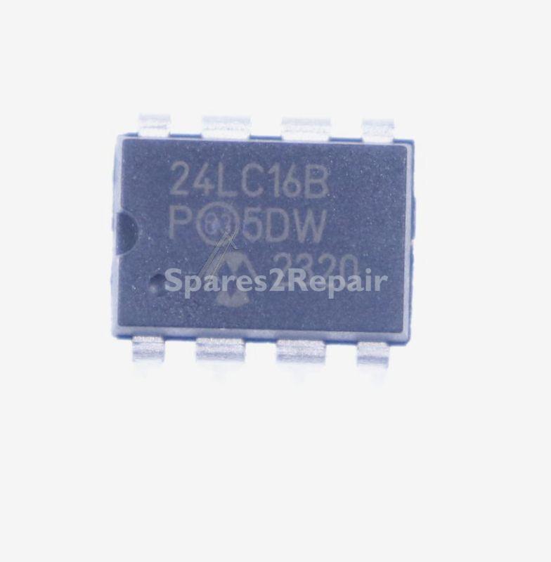 Microchip Memory Ic - 24lc16b-p Eeprom Dip-8