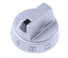 Control Knobs - 9070522 Knob E454 00-09 10539 00 Silver [Amica]