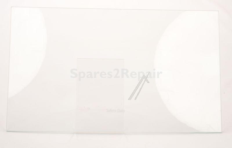 Glass Panel - 1021963 Glass Shelf 445x260x4 [Amica]