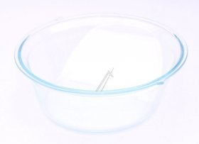 Door Glass - 8588077550024 Window Glass Inner Ø348mm Pilo [Electrolux Aeg]