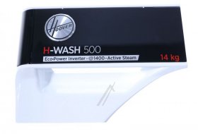 Detergent Dispenser Cover - 43032317 Drawer Pro 14kg1400steam Wh [Candy Hoover]