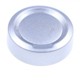 Control Knobs - C00537313 488000537313 Knob 45 Silver [Whirlpool Indesit]