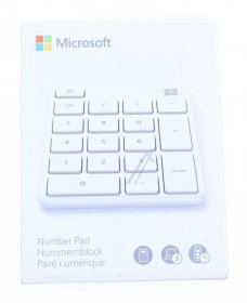 Microsoft Notebook-keyboards - Ms Number Pad Ziffernblock Bt Grau - 23O-00029