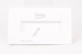 Detergent Dispenser Cover - Detergent Drawer Front Cover Assembly [Arcelik]