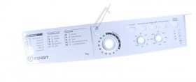 Detergent Dispenser Cover - C00647884 488000647884 Control Panel+handle Ewc 71252 W [Whirlpool Indesit]