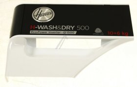 Detergent Dispenser Cover - 43033917 Draw pro1500 10+6 White [Candy Hoover]