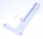 Guide-rail - 4055851200 Guidance Rail Left [Electrolux Aeg]