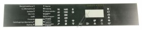 Operating Unit Screen - 2858149021 C00907566 Inlay-danish [Arcelik]