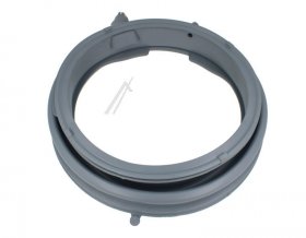 Door Seal Washing Machine - 20007282 Boot Gasket Suds Resistant With Lighting Nozzle Silver Grey (epdm) Grease-resistant - 772655 [Bosch Siemens]