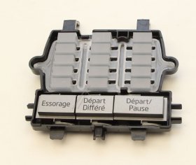 Button - 2452204011 C00923605 Light Guide Button Assembly [Arcelik]