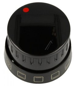 Control Knob - 9062565 Knob Scandium15a 10653 Black [Amica]