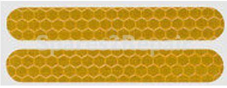 Platum Reflector - Je_se019 Reflective Sticker (strip) Yellow
