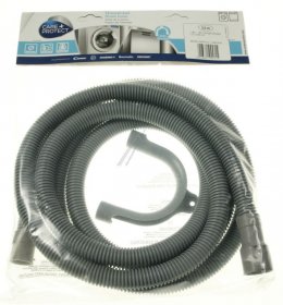 Candy Hoover Straight Outlet Pipe - Whd1012 Ablaufschlauch 3,5 M Gerade-gerade, 21-21-28mm Mit Bogen