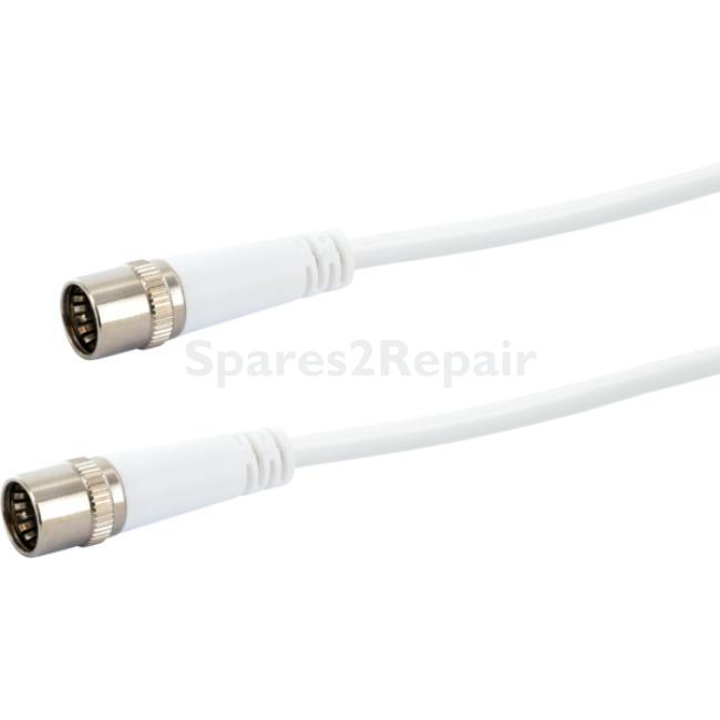 Schwaiger Aerial Connecting Cable - Koaxialkabel 5m F-quick Class A++ - KDSK50532