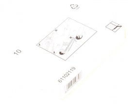 Teka Mounting Parts - 61102119 Metal Clamp Undermount Sinks Be Big (carton Box 10)