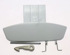 Washing Machine And Tumble Dryer Door Handles - C00116576 482000022865 Door Handle Assembly White Pw [Whirlpool Indesit]