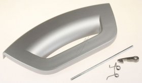 Washing Machine And Tumble Dryer Door Handles - C00291123 482000031914 Door Handle Kit Aluminium Futura [Whirlpool Indesit]