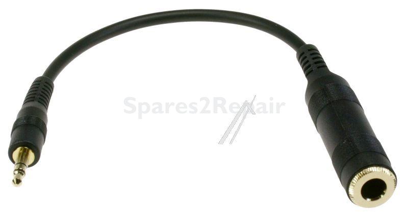 Sennheiser Jack Plug-jack Socket - 561035 Adapter 6 3mm Jack To 3 5mm Jack Gold