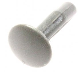 Square Plug - C00324539 481010473999 Stopper Dark Grey [Whirlpool Indesit]