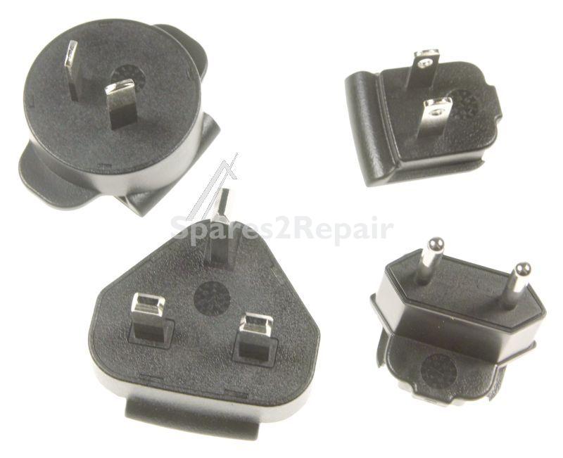 Sennheiser Cable-plugs-adapter - 572214 Adaptor Set Eu-us-uk-au