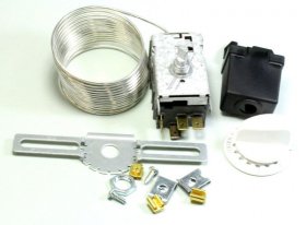 Danfoss Fridge Thermostat - 077b7007 Danfoss-7 Thermostat Universal Freezer Passif