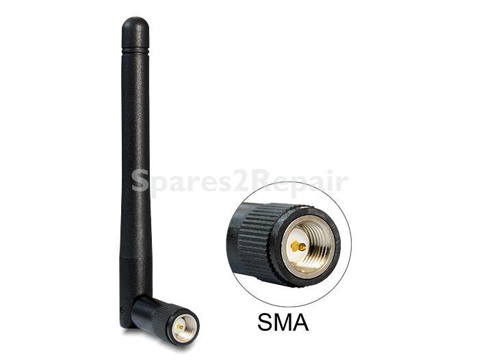 Delock Wireless-lan Antenna - Wlan 802.11 Ac-a-h-b-g-n Antenna Sma 2 Dbi Omnidirectional J