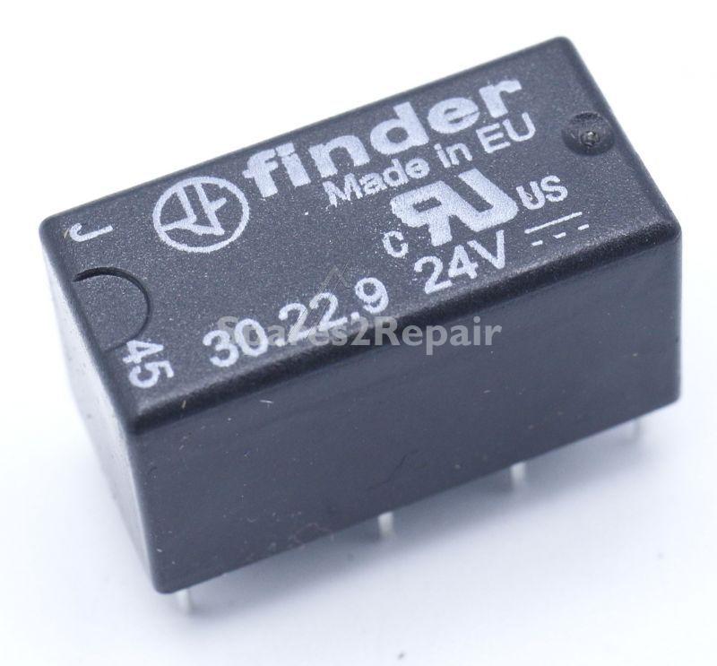 Finder Pcb Relay To 24v - 24vdc 3a-125vac Relay, Dil, 2 Pole Co