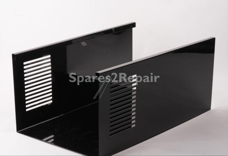 Smeg Fireplace - 560890387 Chimney Upper Black