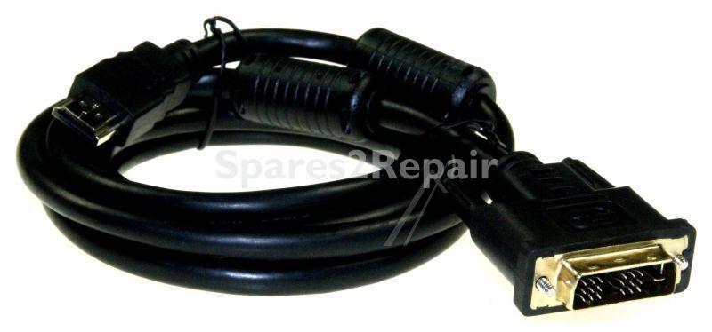Compatible Hdmi plug-dvi plug - Hdmi-male 19p -dvi-d Male 18+1 Pins 1 80m