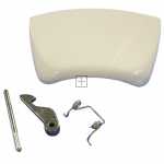 Washing Machine And Tumble Dryer Door Handles - C00141736 482000029591 Door Handle White Pw Kit [Whirlpool Indesit]