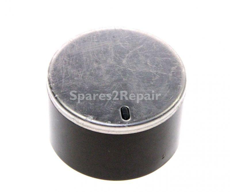 Control Knobs - C00112996 482000028633 Knob Push-push Inox [Whirlpool Indesit]