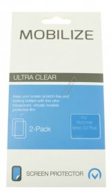 Mobilize Display Protective Plastic Film - Mobilize Clear 2-pack Screen Protector Adaptable For Motorola Moto E4 Plus