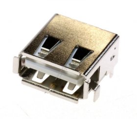 Vestel Usb socket - 30072383 Socket Usb A Type Female Side Smt Th Rhs