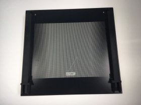 Front Plate - 3428434769 Front Glass Black Zanussi 494x [Electrolux Aeg]