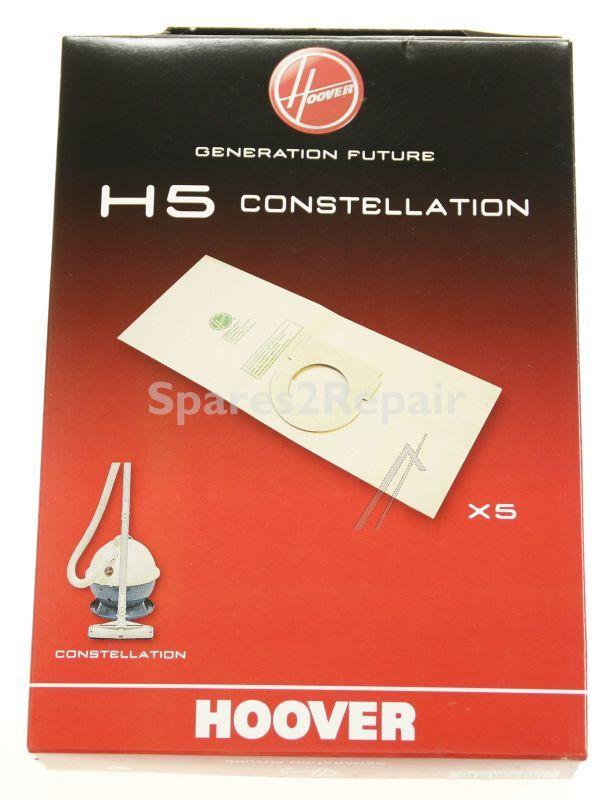 Candy Hoover Vacuum Cleaner Bags - H5 (h5) Bags (boxed) 5pcs
