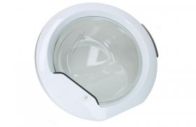 Washing Machine Window - 43017153 Assembly oblo Hv Std Whi 2016 [Candy Hoover]