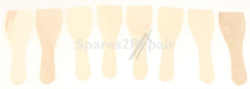 Severin Dough Scraper - 2360-048 Set With 8 Wooden Spatulas