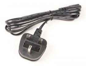 Classic Mains Power Lead - Pca50224 Ml1 Figure Of 8 Mains Lead Uk Plug Power Cable | 1 8m