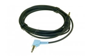 Sennheiser Jack Plug-jack Plug - 554327 Connection Cable Black 2m With 3 5mm Angled Jack Plug Blue