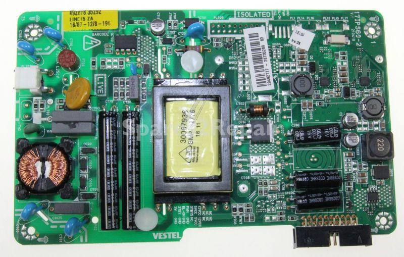 Vestel Power Supply Board - 20492777 Md asy 17ips60- Chm-fhd-la1