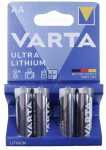 Varta Battery - Lr6 6106301404 1 5v Mignon Professional Lithium Aa Varta 2pcs Blister