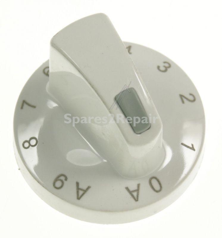 Control Knobs - 9042734 Knob E454 00-09 4939 00 Silver [Amica]