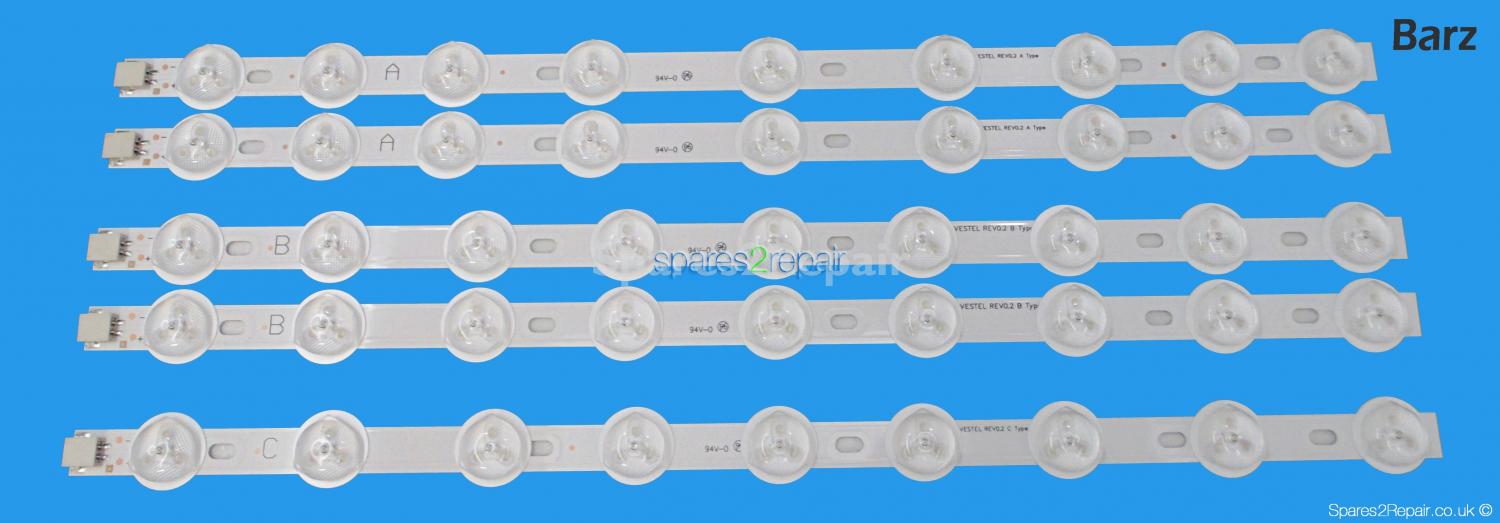 Vestel 40 inch Full LED Backlight Array - VES400UNDS-01 - VES400UNDS-02 - VES400UNDS-03