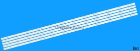 Hisense LED Backlight Array Hisense H50M3300 H50N5900UK 50" HD500DU-B53S2FM HD500M5U01-LE_5X12_3030C_6S1Px2_P84 JL.D50062330-003BS-M 5pcs